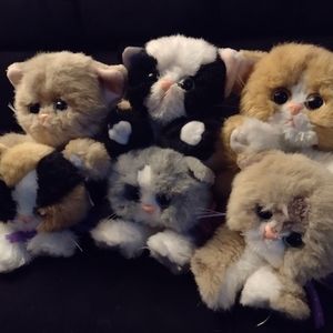 Not for sale Rare lot of vintage 1992 Tyco Kitty ,kitty  kitties 6 total
